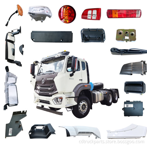 Sinotruck Howo Shacman F3000 Tracter Truck Parts للبيع